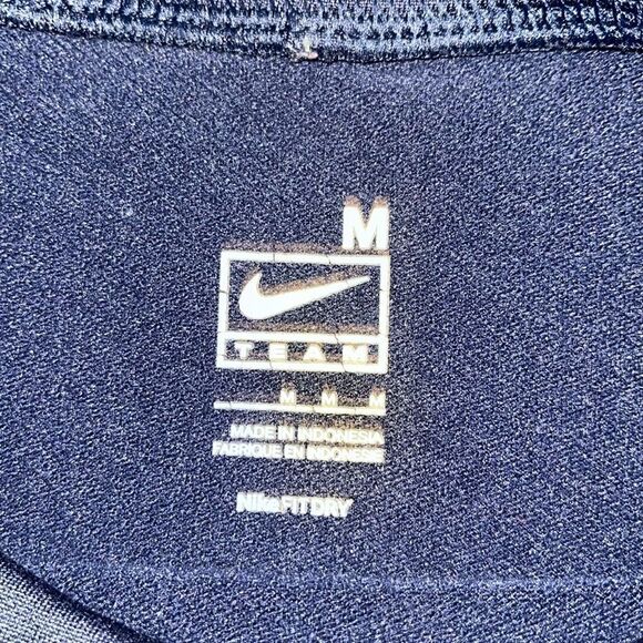 Thick Nike Pro compression LS Mock turtle UNC North Carolina Tar Heels shirt M - Picture 6 of 7